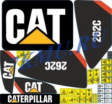 Стикеры для Катерпилар 262C